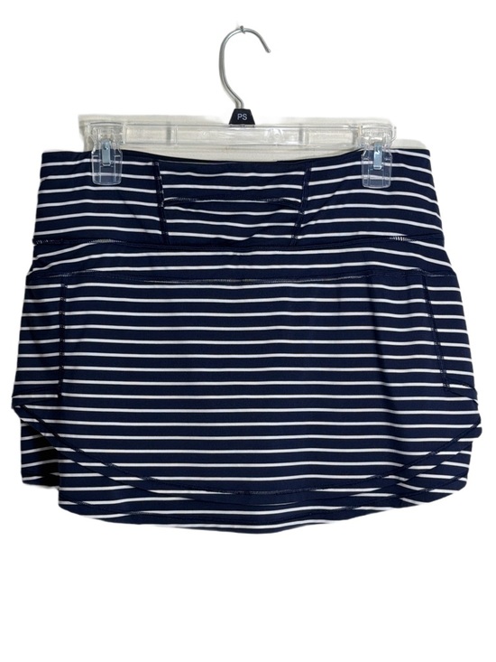 Athleta Stealth Striped Tennis Skort in a Navy & White Nautical Pattern - Picture 13 of 13